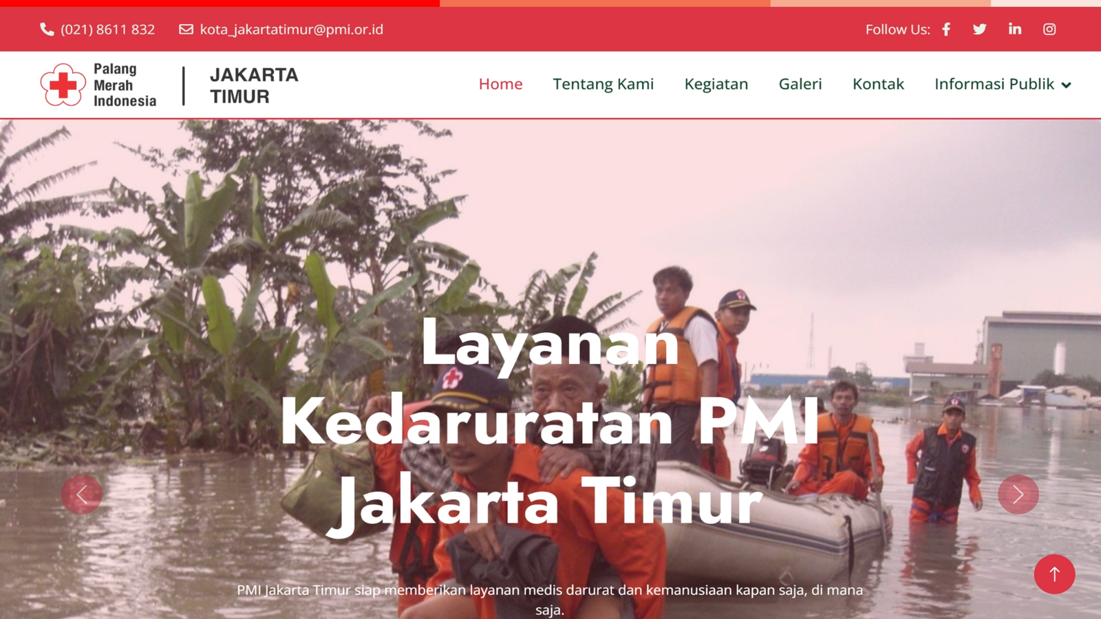 Public Information and Service Website