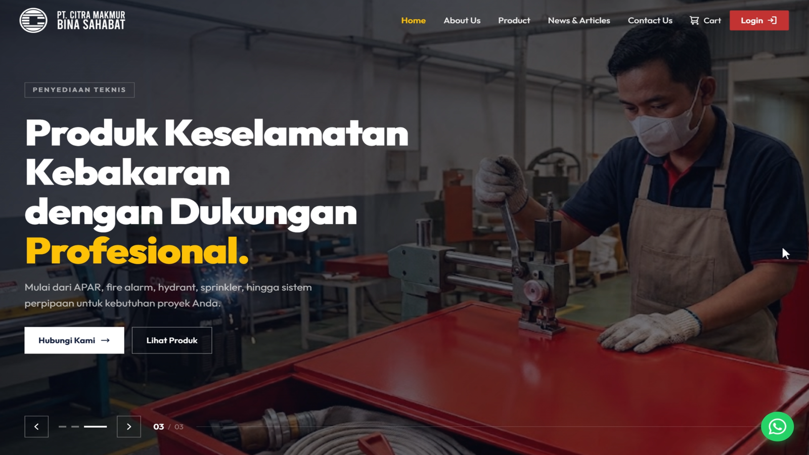 Company Profile and Web-Based E-Commerce Platform